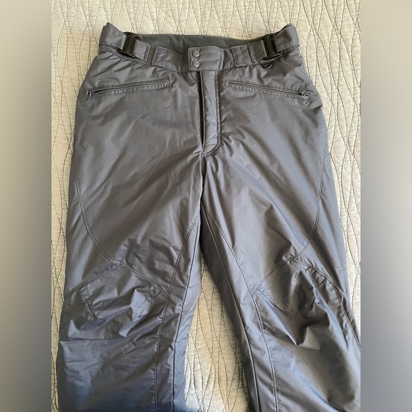 Columbia Vertex Dark Grey Snow Insulated Heavy Duty Pants Size S - Picture 3 of 9